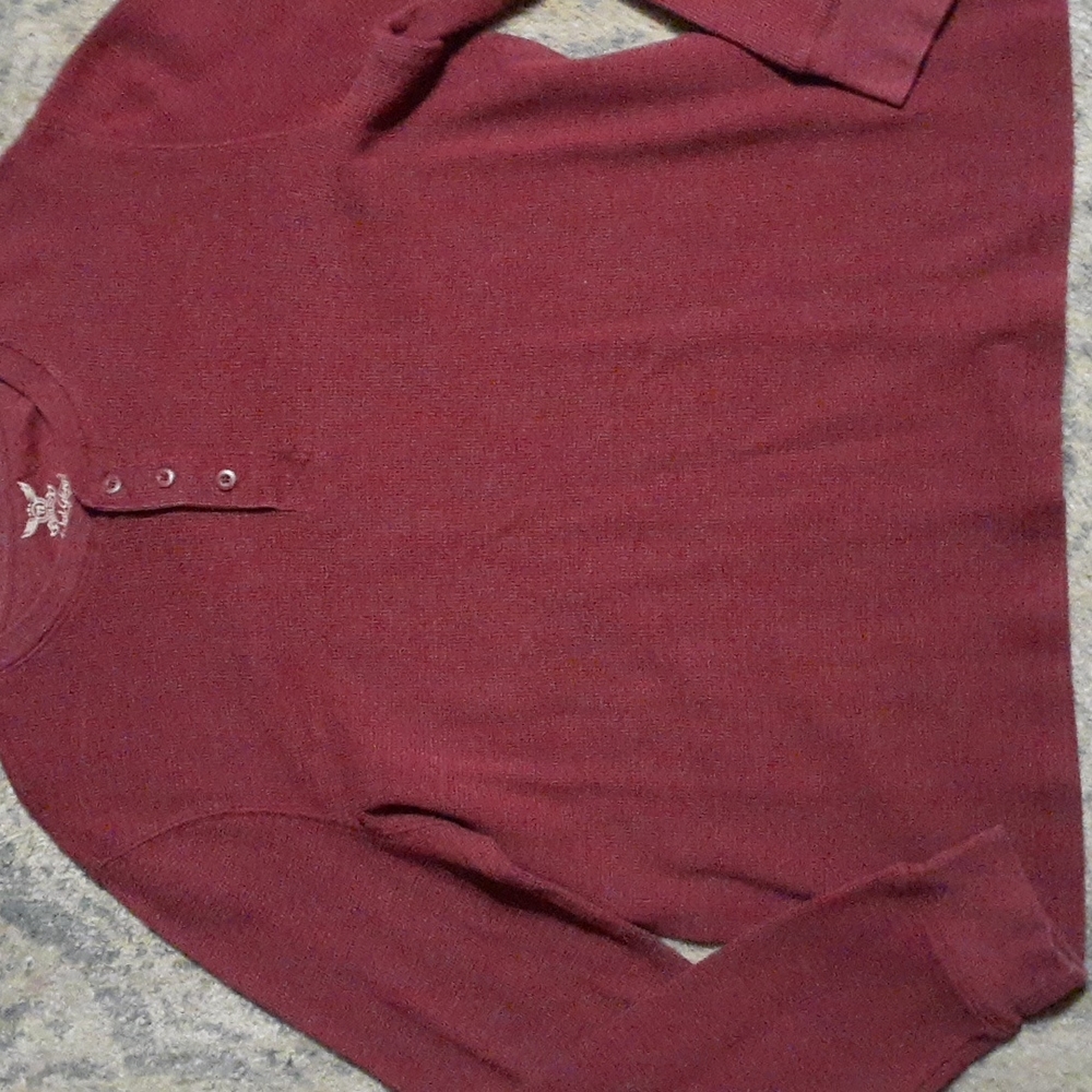 Maroon faded glory XL. Long sleeve thermal material